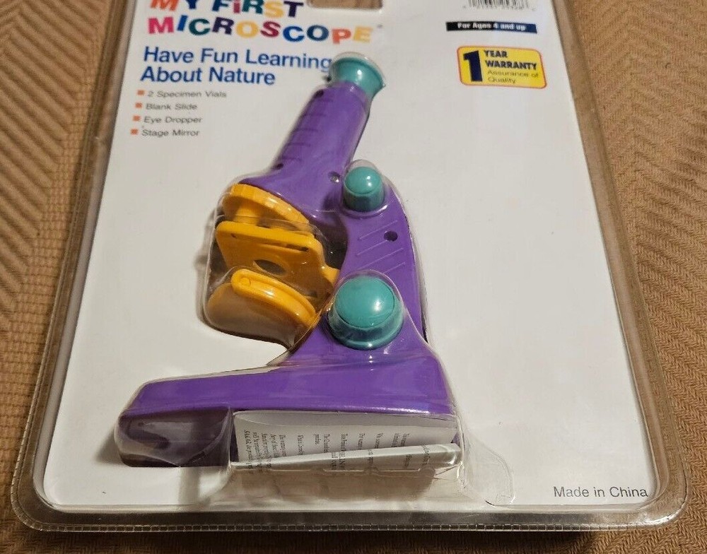 Vintage Sakar My First Microscope