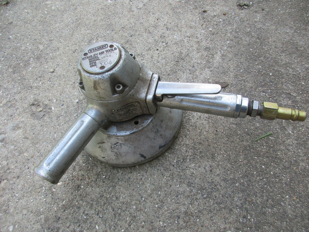 Stanley Air Tools 7" Grinder Buffer Sander  Model V-50HL 9000 RPM