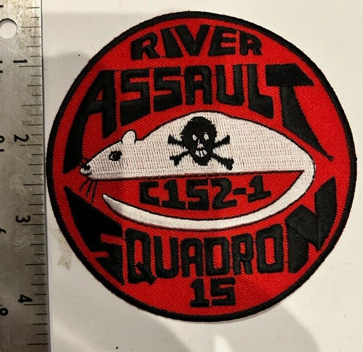 USN River Assault Squadron 15 C152-1 Patch