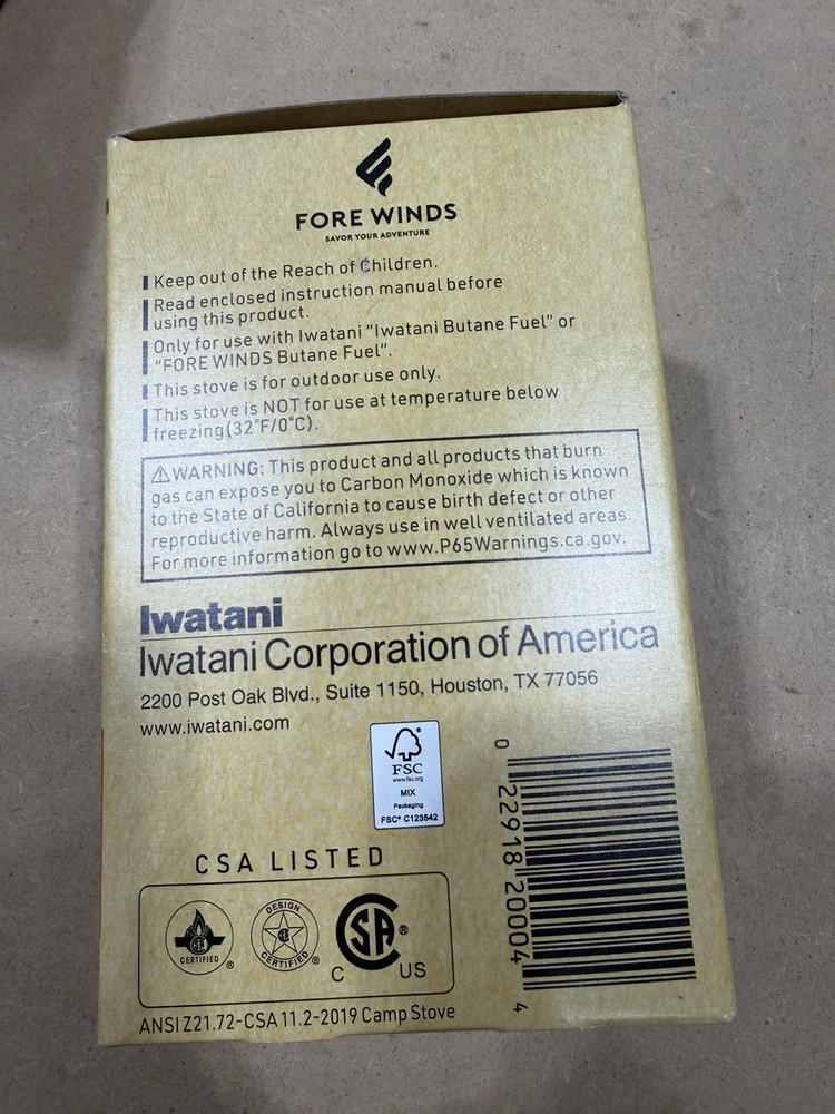 FORE WINDS by Compact Stove