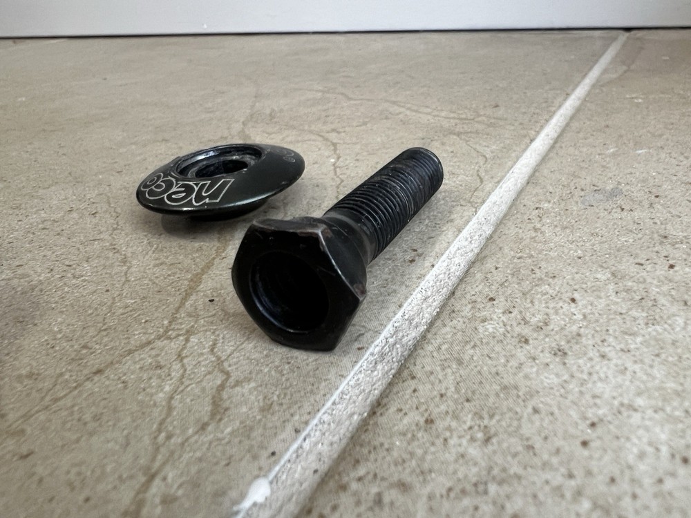 Neco Top Cap & M8 Bolt Quill Stem BMX Threaded 1” Fork