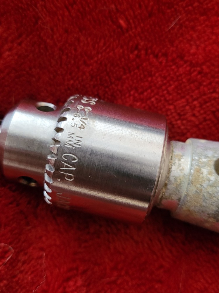 Jacobs 14BM Keyed Drill Chuck 3/8-24 Threaded Mount 0-6.5mm Capacity