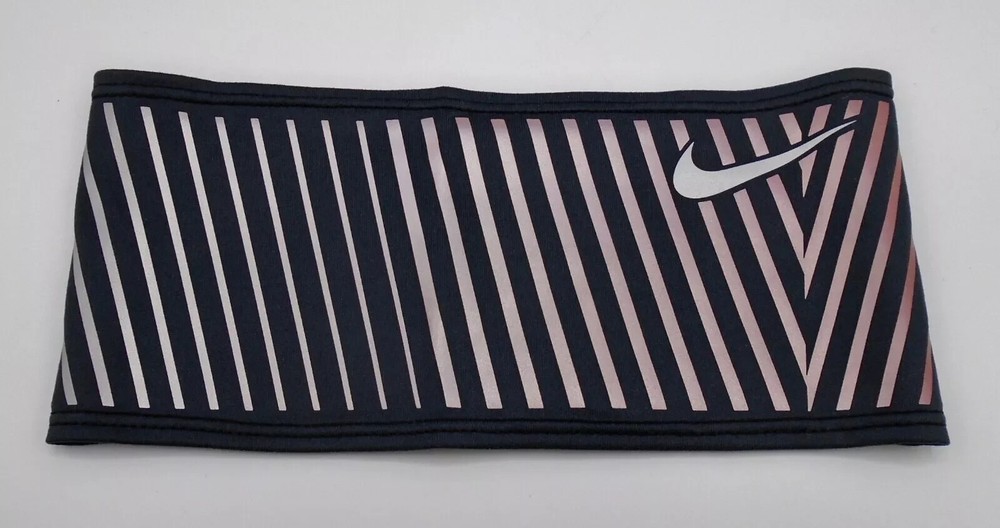 Nike Flash Swoosh Headband Reflective Black/Hyper Crimson/Silver