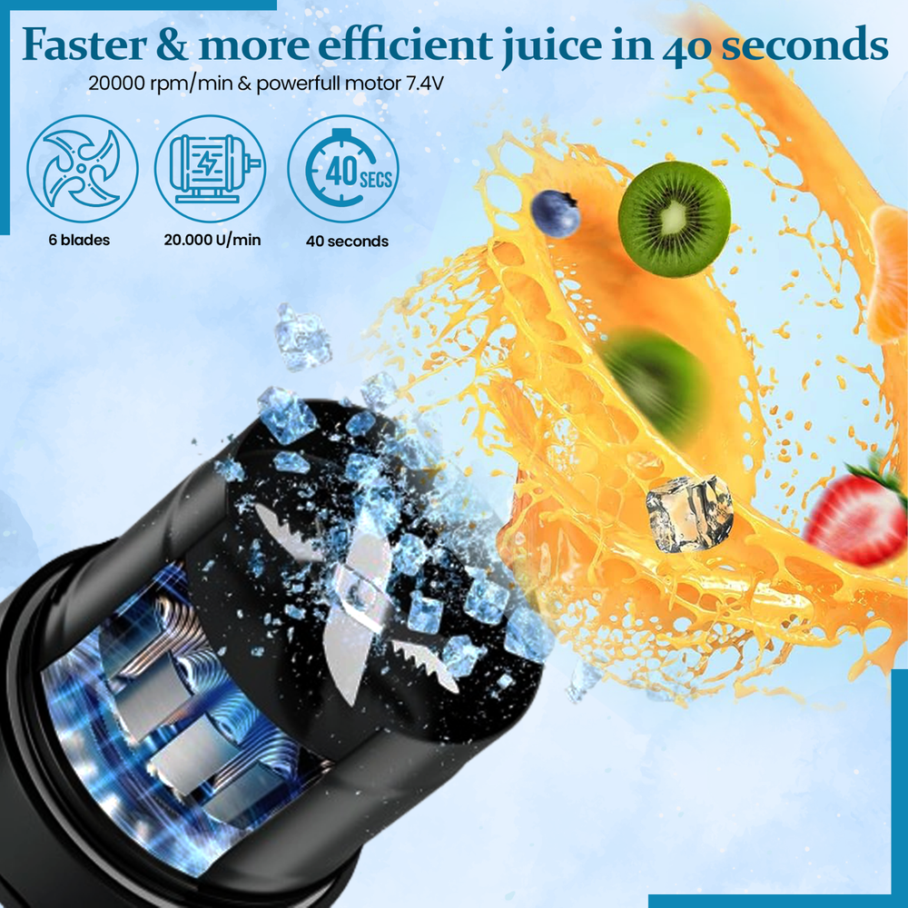 Portable Blender Bottle