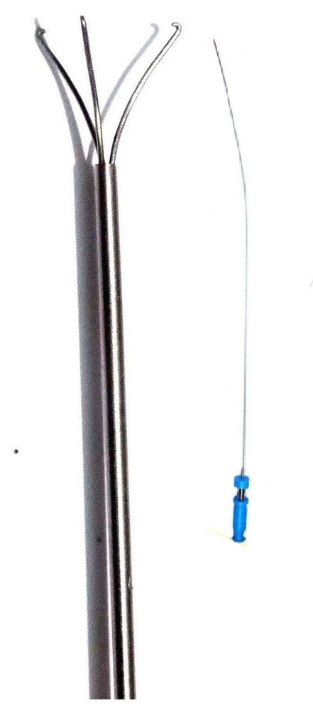 SS Laparoscopy Urology Flexible Triponge Hand Tools