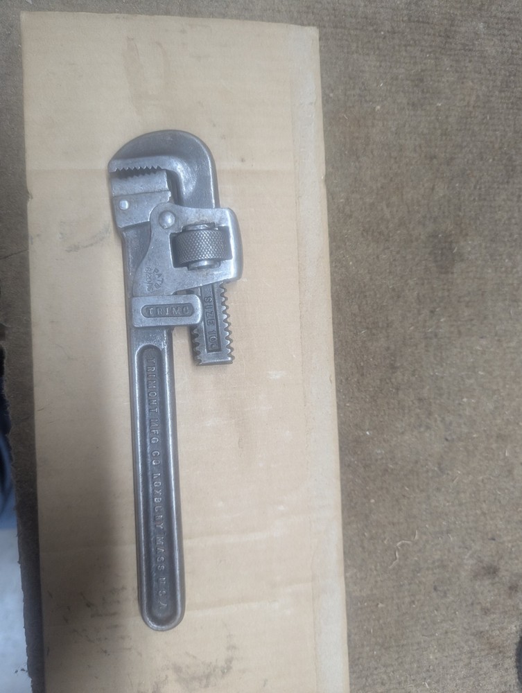 Vintage 10" TRIMO Pipe Wrench