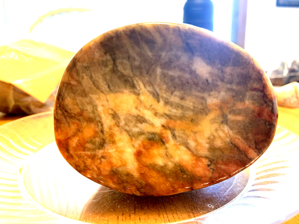 Brecciated Jasper Slab 1 lb 10oz.
