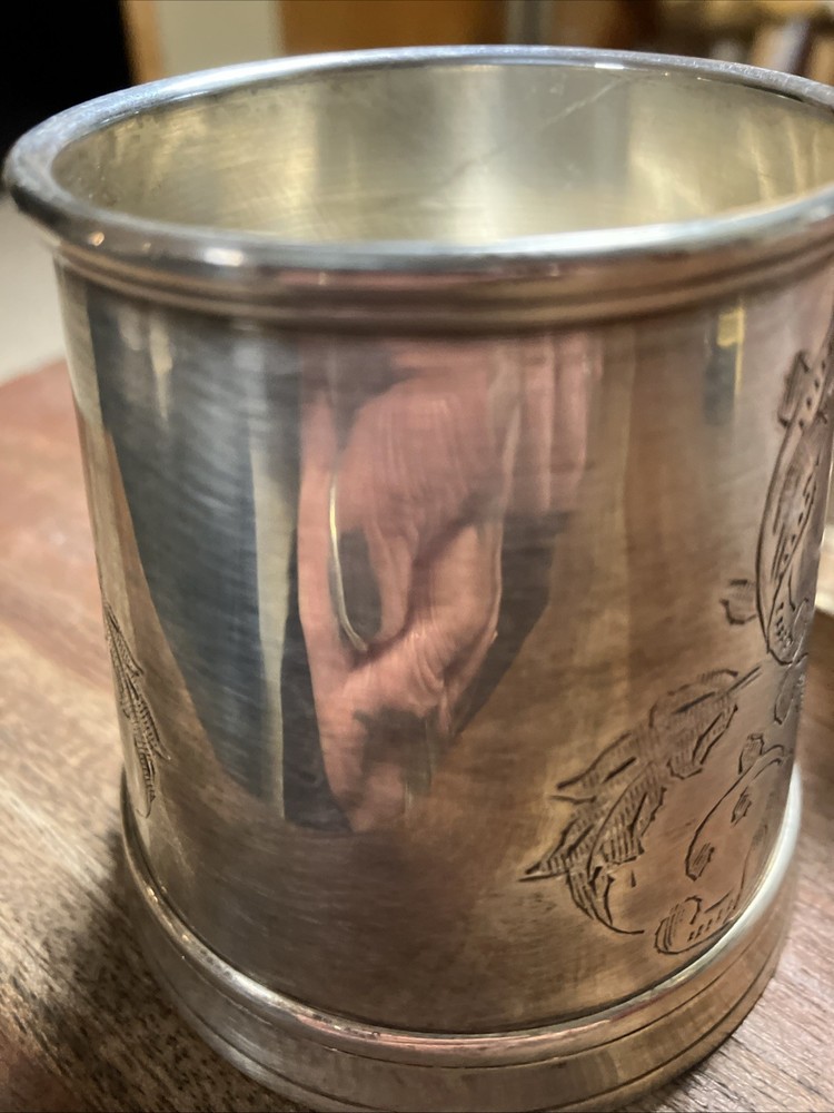 William Adams Silverplate Creamer and Sugar Set