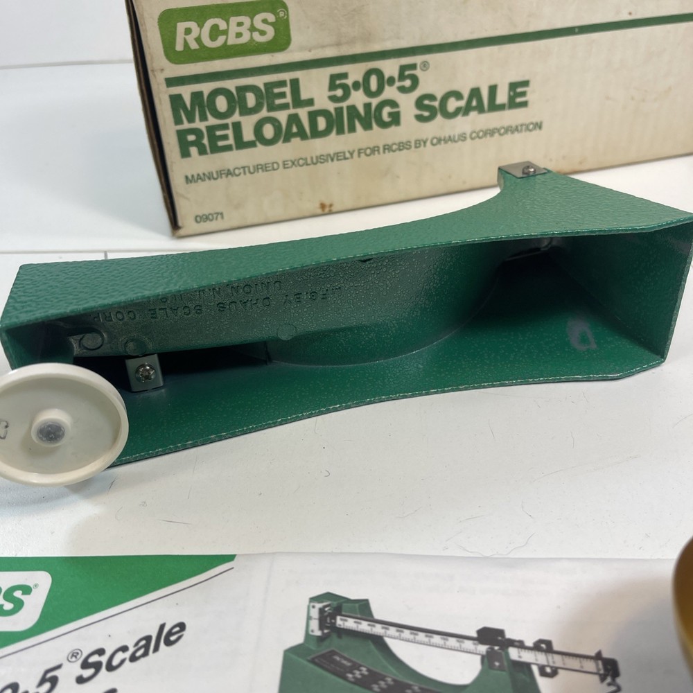 RCBS 5-0-5 Scale Reloading Powder Model 505