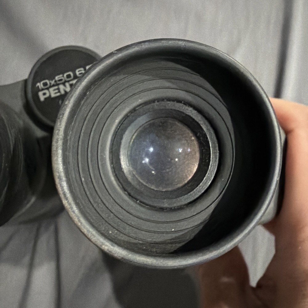 Pentax 10x50 6.5° Binoculars. Please Read Description.