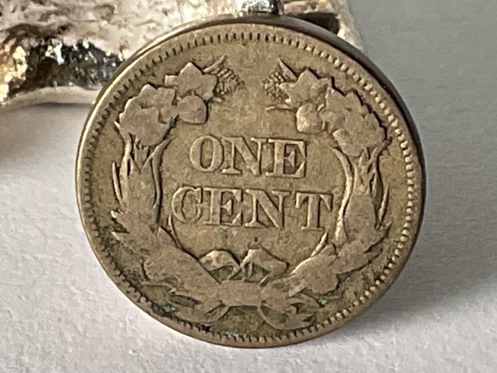 1857 Flying Eagle 1 Cent Penny 1c