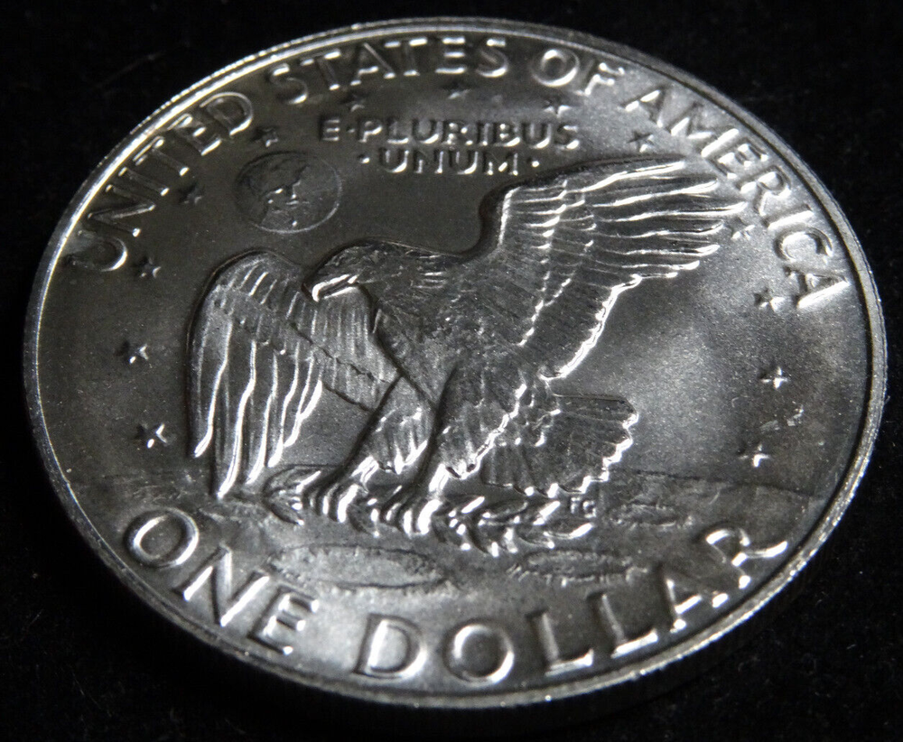1974-S Eisenhower Silver Dollar Uncirculated 40% Silver $1 US Mint Coin