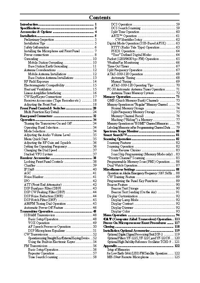 Yaesu FT-857 Transceiver Instruction Manual Operating Guide Coil Bound