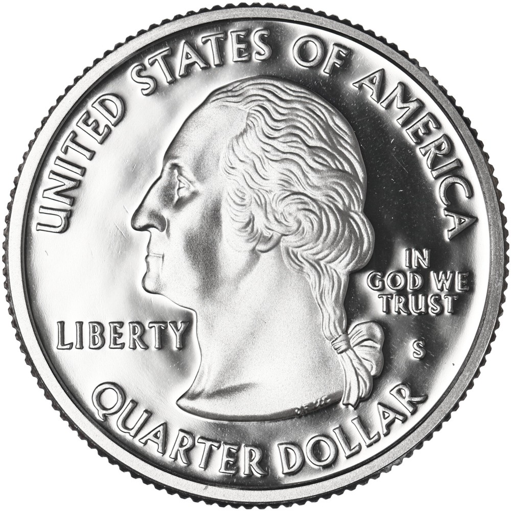 2003 S State Quarter Maine Gem DCam Proof CN-Clad