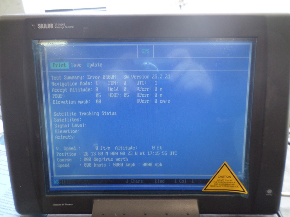 Sailor H2095C GMDSS Transceiver - Fully Tested