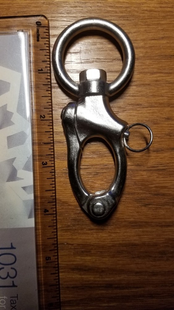 Vintage Gibb Stainless Snap Shackle 4"