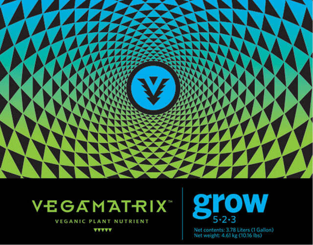 Vegamatrix Grow (1 Quart, 1 Gallon) Veganic Nutrient