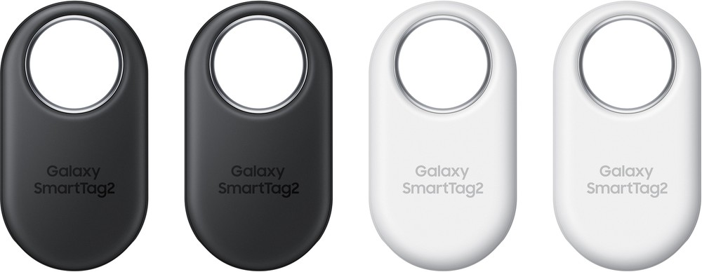Samsung - Galaxy SmartTag2 - Black and White