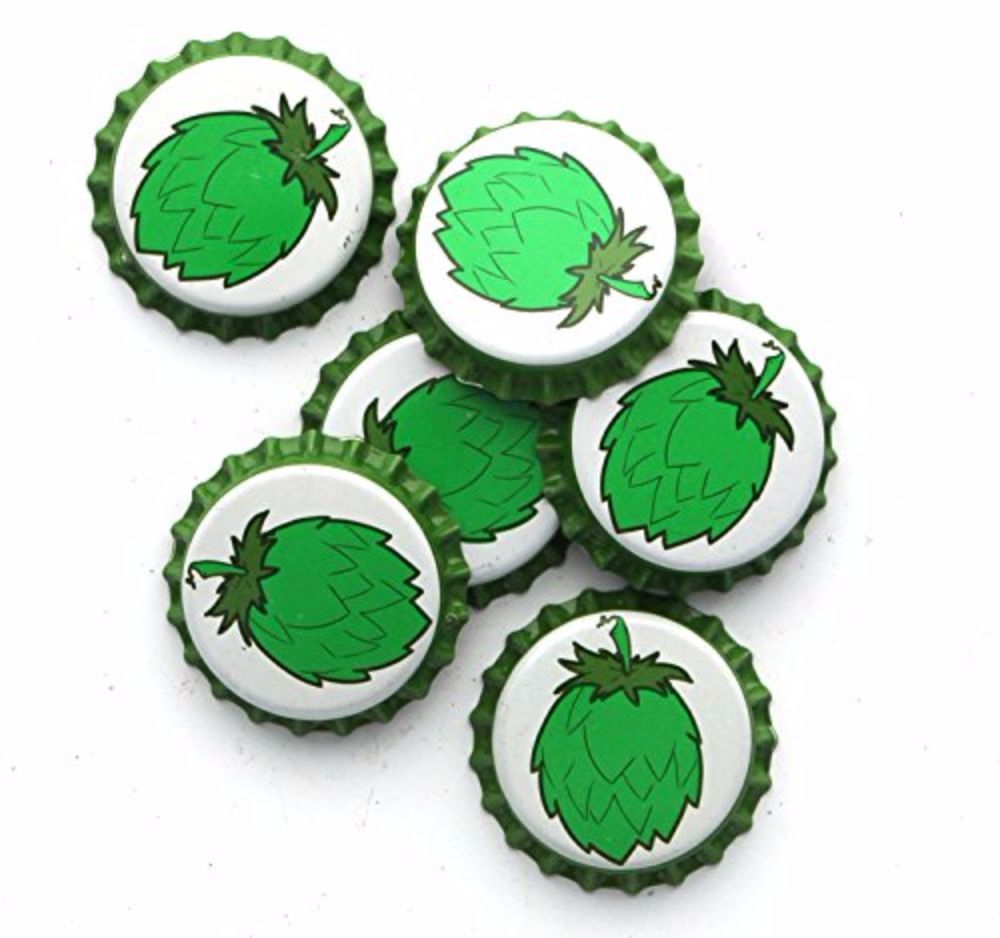 Crown (Hop Cone image) Bottle Caps With Oxy-Liner-576 Caps