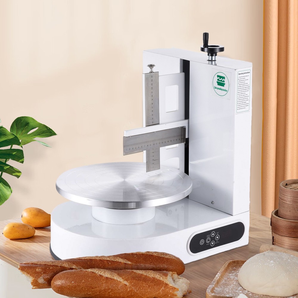 Automatic Cake Cream Spreading Coating Smearing Machine 110V Decorating Spreader