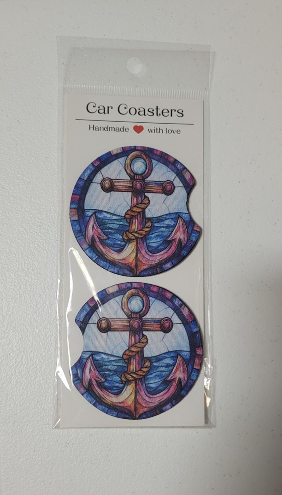 Anchor Car Coasters