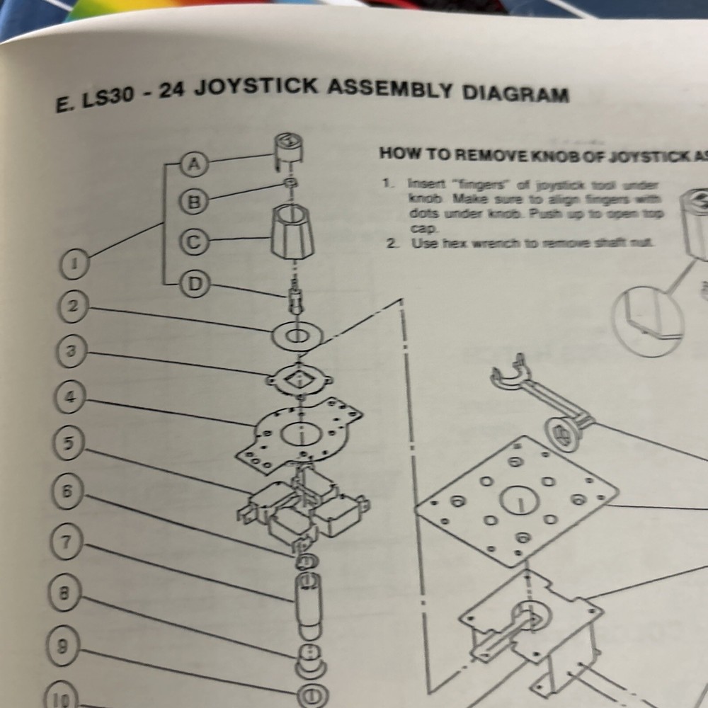 BERMUDA TRIANGLE SNK original arcade video game owners manual