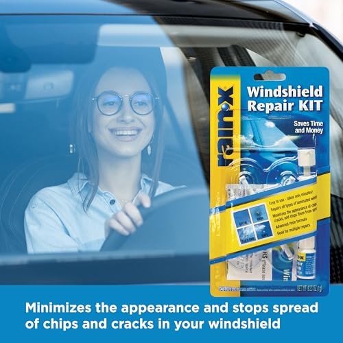 Rain-X 600001 Windshield Repair Kit - Quick and Easy Durable Resin Based