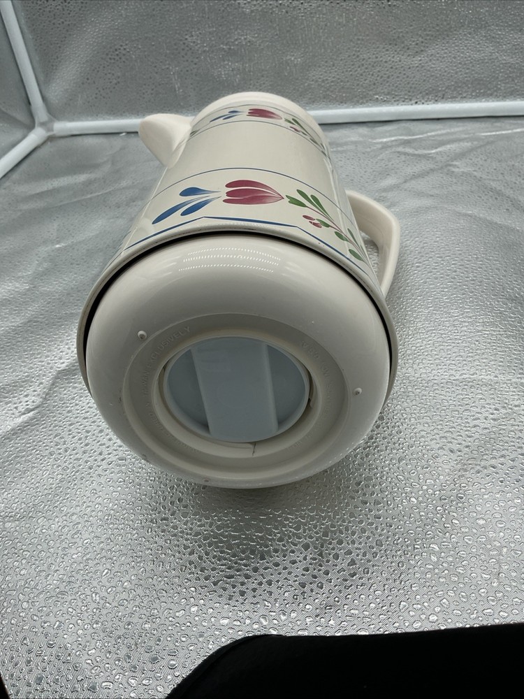 Nikko Avondale Pattern Coffee Pot-interior Stains