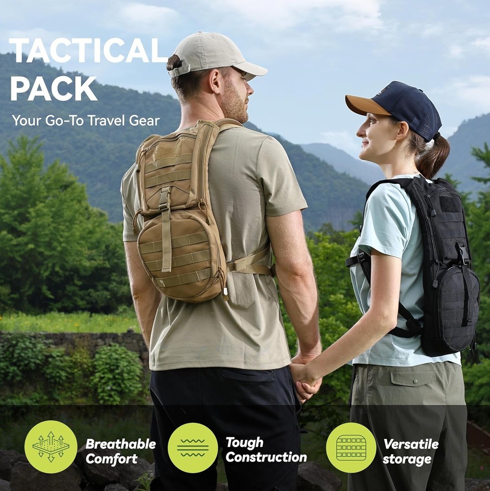 Versatile Hydration Pack for Outdoor Activities