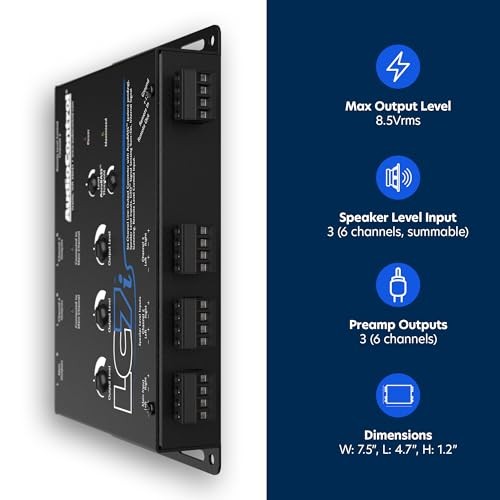 LC7i 6-Channel Active Line Output Converter with 6 Ch Output Converter