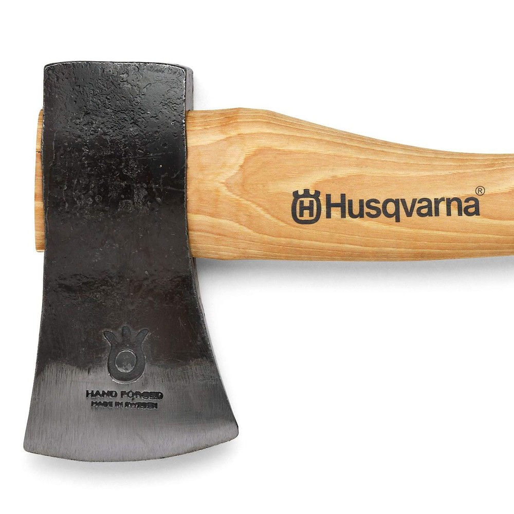 Hatchet, Small Axe with Leather Sheath and Hickory Handle, Ideal Small Hatche...
