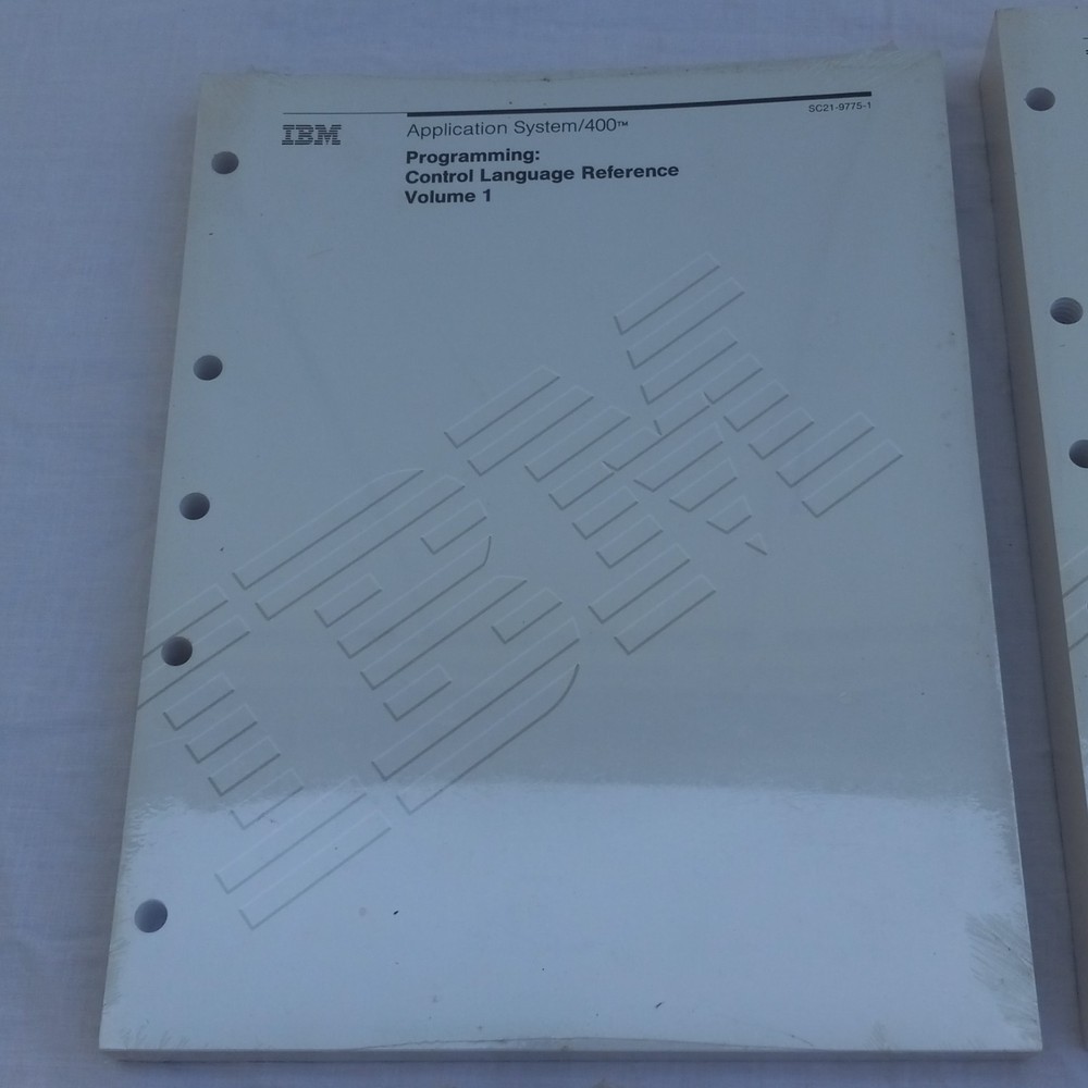 Volume 1-5 IBM AS/400 PROGRAMMING Employee Reference Guides Books Manuals 88/89