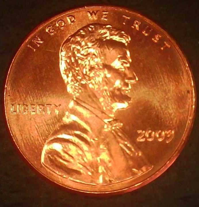 2009 P&D LINCOLN BICENTENNIAL CENT LP2 ROLLS FORMATIVE YEARS (UNCIRCULATED)