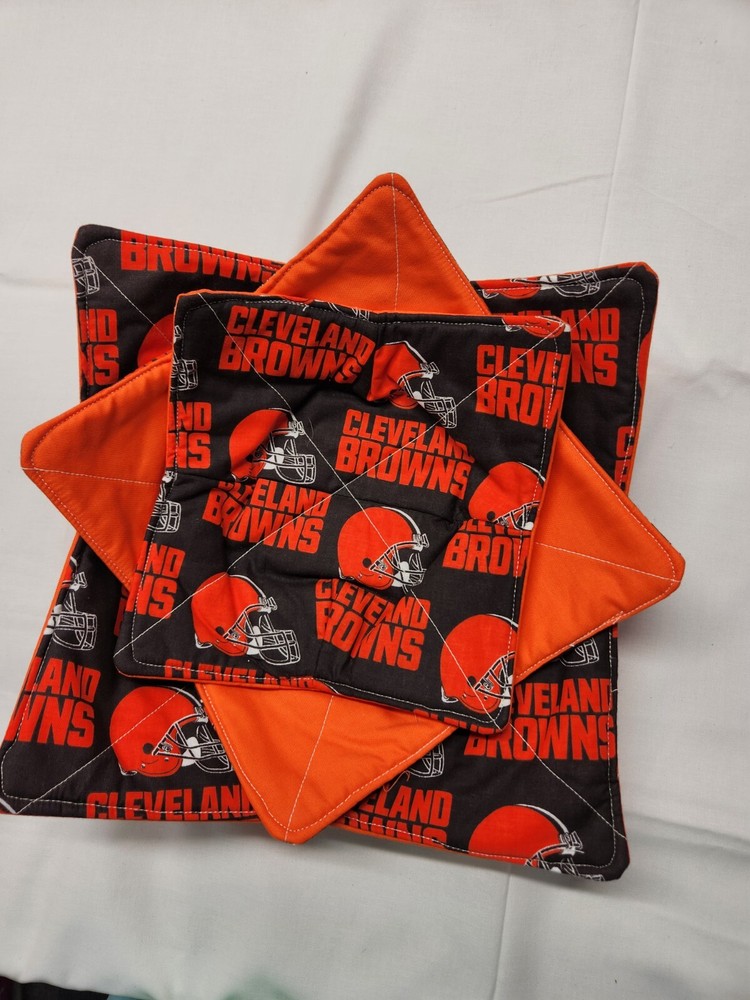 Cleveland Browns  microwave bowl cozy sets