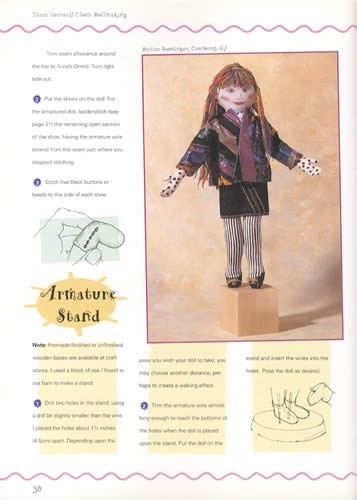 Teach Yourself Cloth Doll Making Sewing Techniques & Patterns