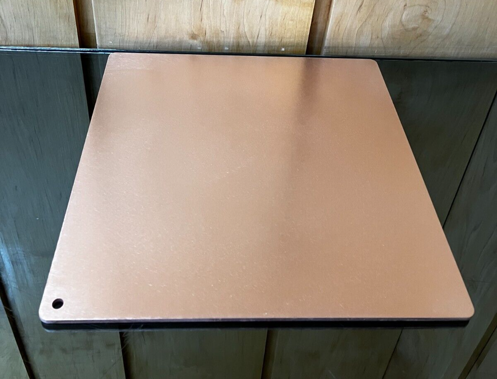 1/8” Thick Pure Copper Heat Diffuser 10”Square Stove Topper Defrost Plate