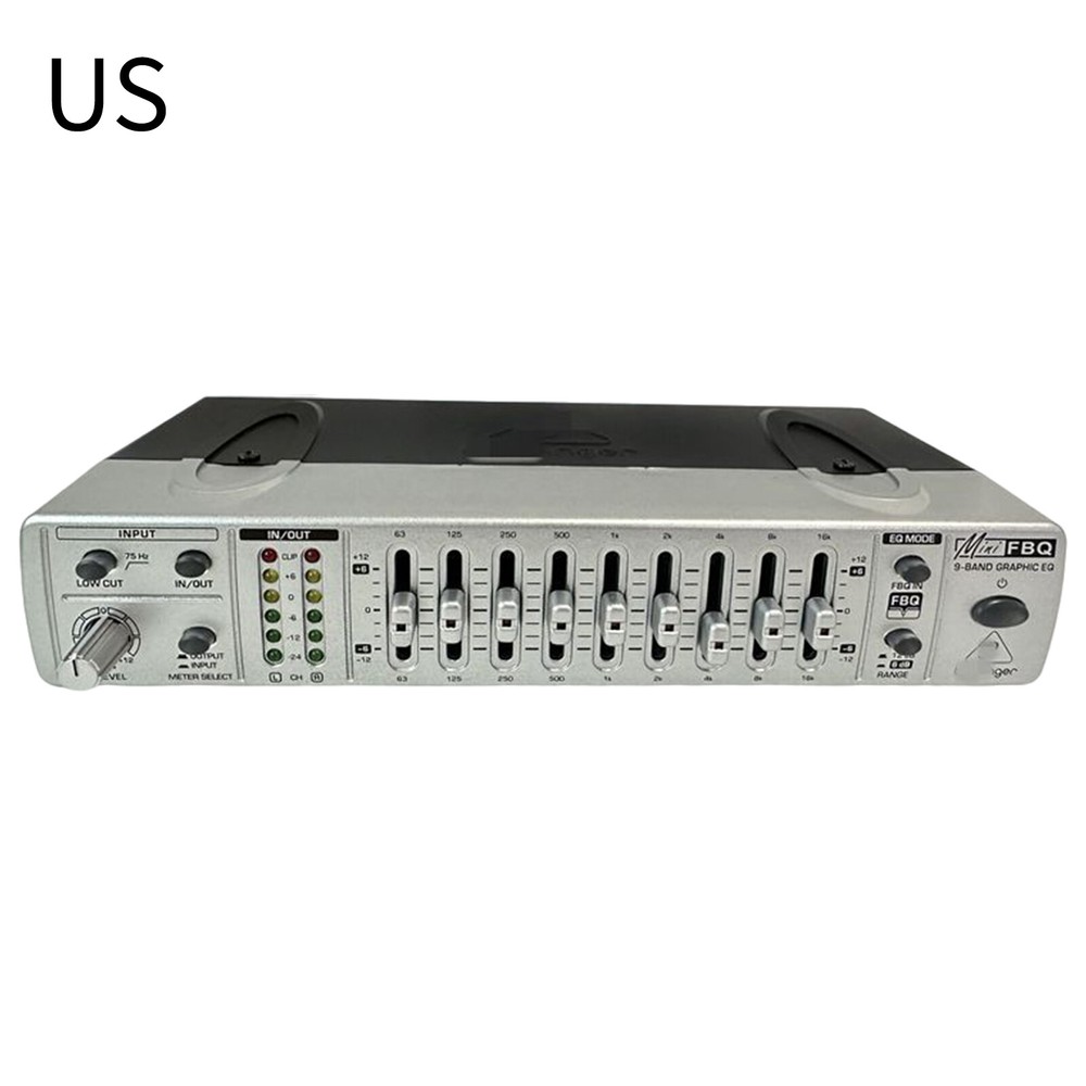 Graphic EQ Equalizer Suppressor Equalizer Processor FBQ800 Ultra-compact 9-Band