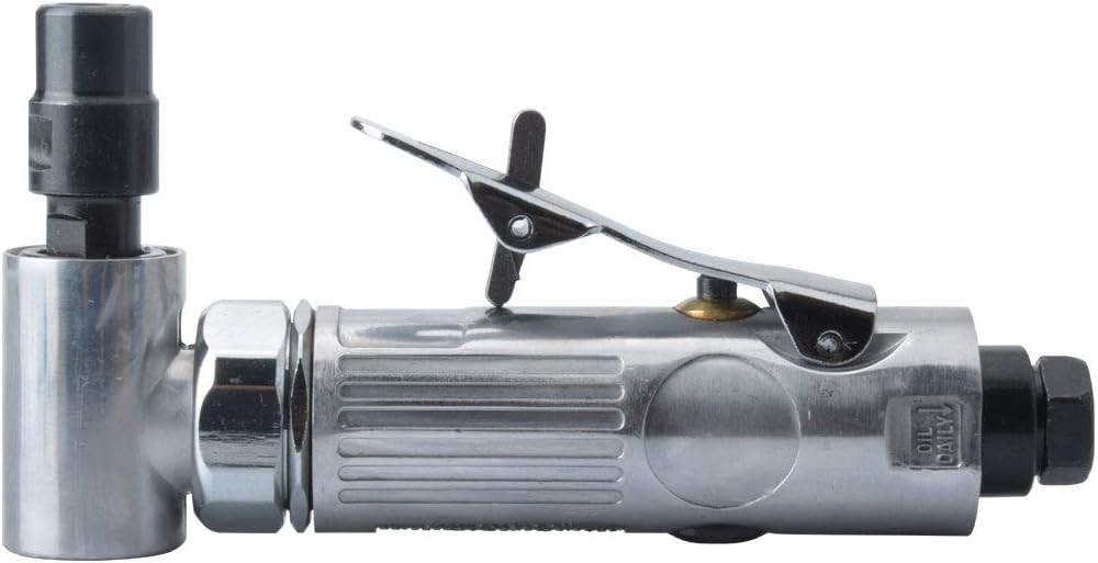Compact Air-Powered Grinder - 1/4" Mini Angle Grinder