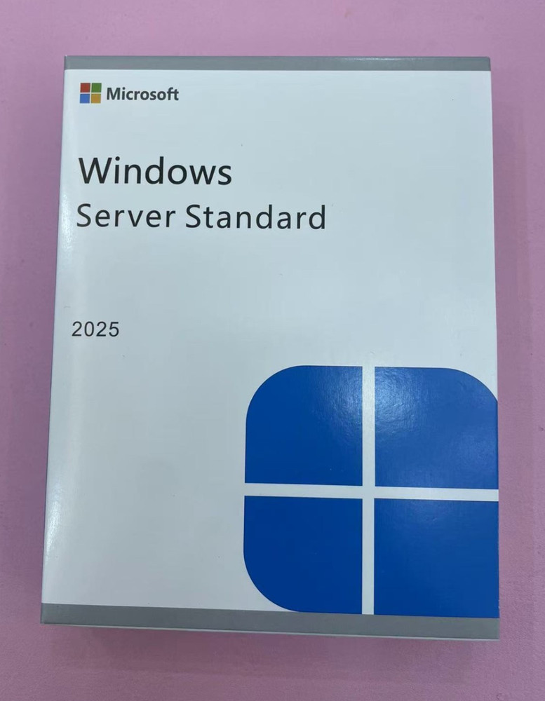 Microsoft Windows Server 2025 Standard 24 Core 50 CALs USB Installation