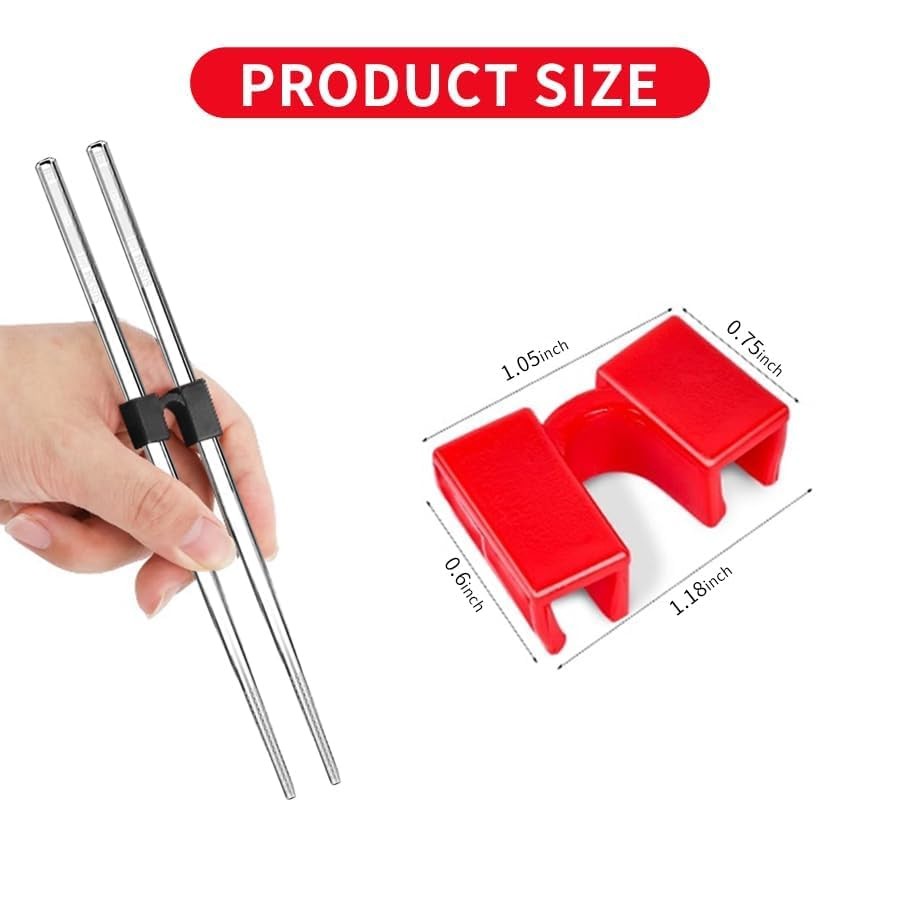 10 Pcs Reusable Chopstick Helpers Training Chopsticks Beginners Training