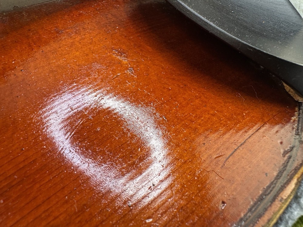 German Stradivarius Copy Violin With Case