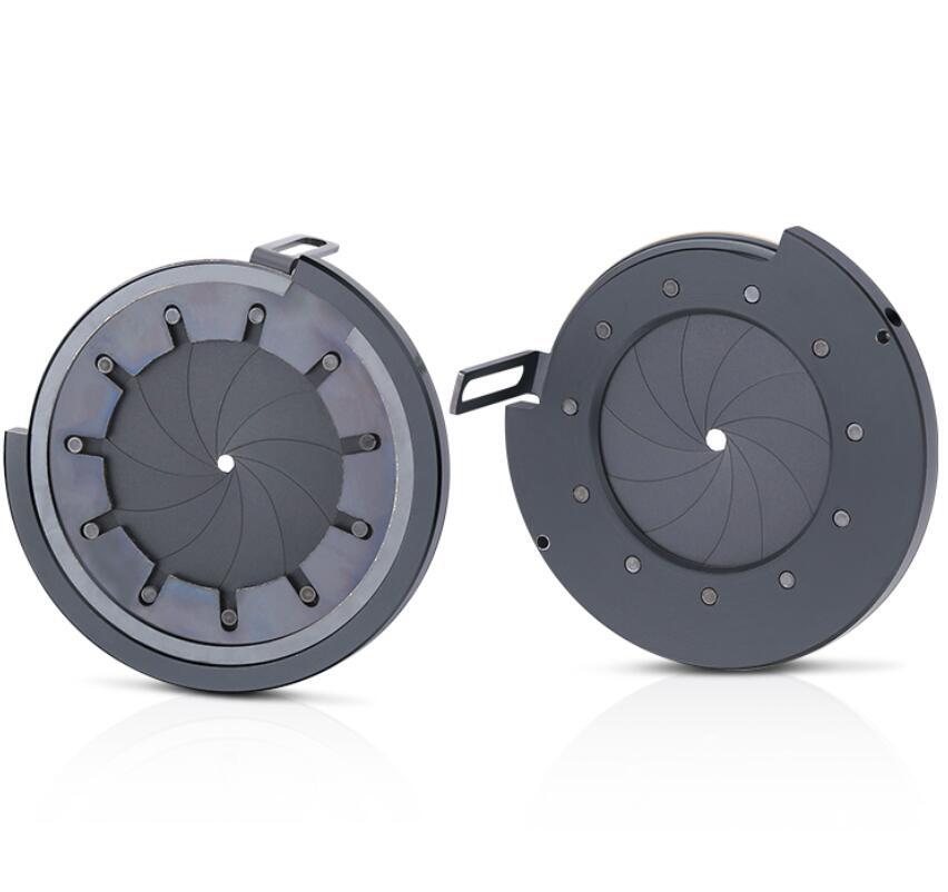 1.8-22mm Adjustable Manual Zoom Iris Aperture Diaphragm for Camera Microscope