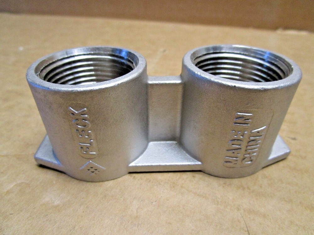 FLECK STAINLESS STEEL 1" NPT YOKE / PENTAIR 41026-01, RAINSOFT 18936