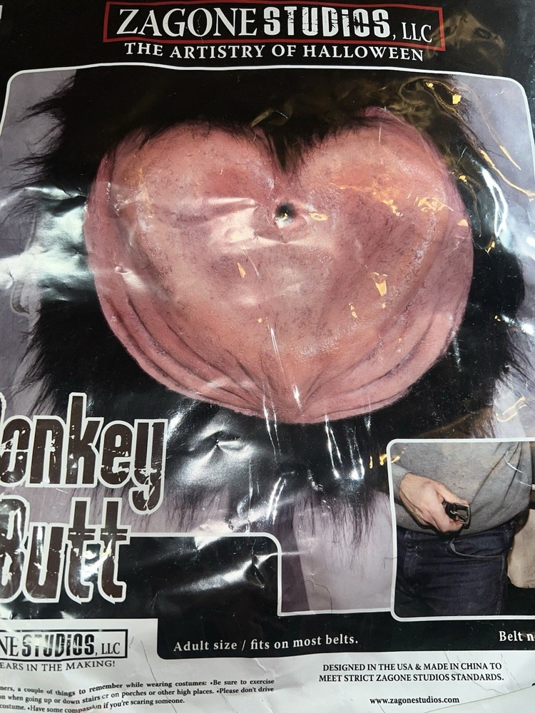 New Zagone Studios Monkey Butt 2007 New In Package