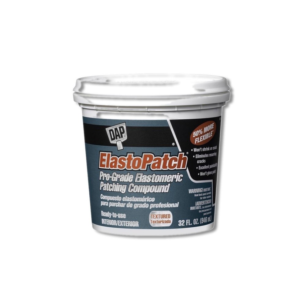 DAP ElastoPatch Ready to Use Off-White Patching Compound 32 oz 7079812288
