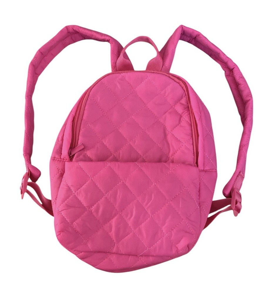 Quilted Mini Backpack Pink Girls Toddlers
