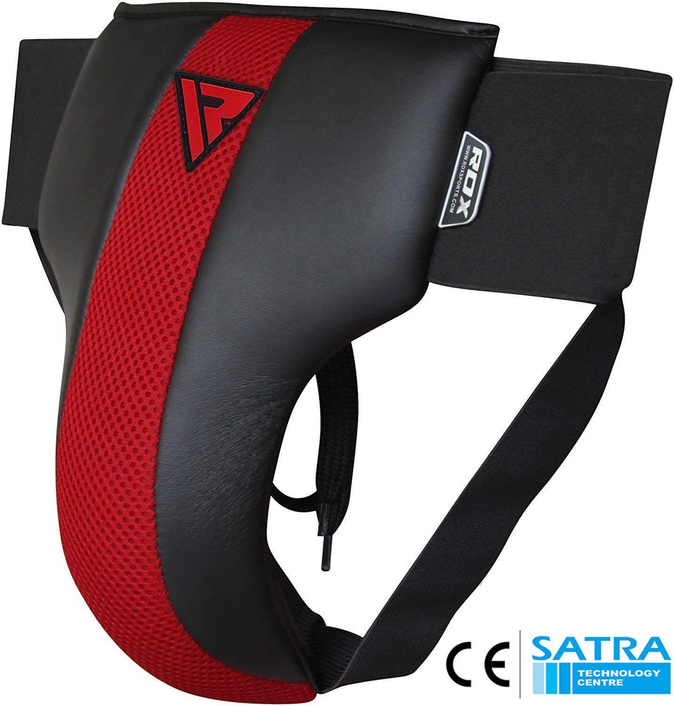 RDX Groin Protector for MMA, Muay Thai & Kickboxing, Maya Hide Abdo Guard