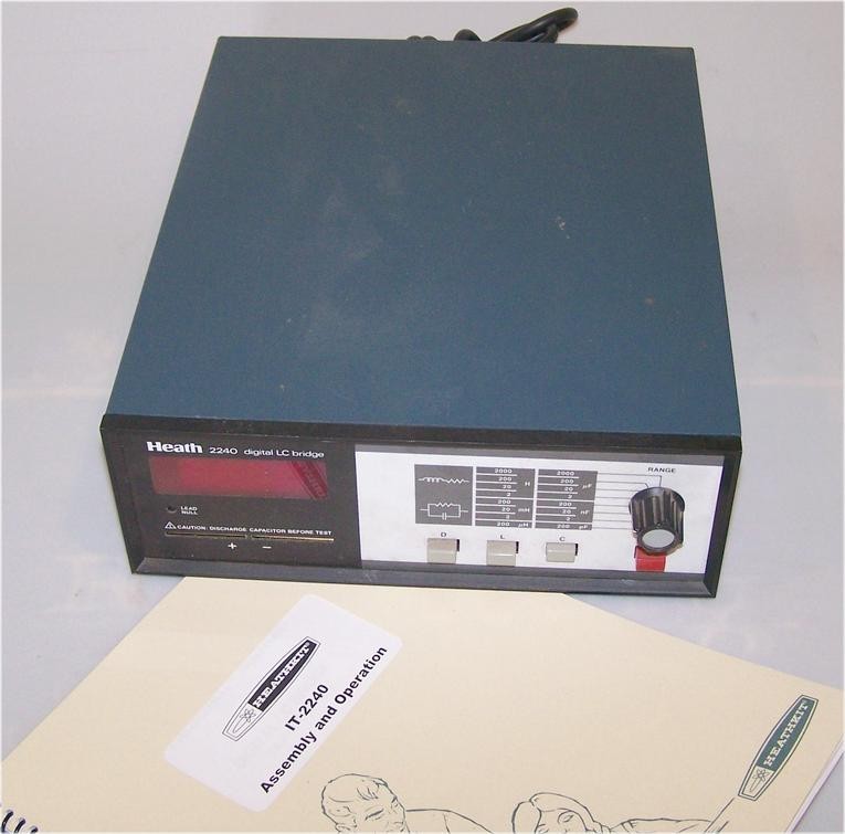 Heathkit Digital LC Bridge model IT-2240