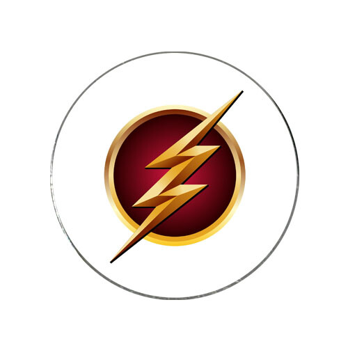 Flash DC Comics Golf Ball Marker w/ Premium Switchblade Divot Tool