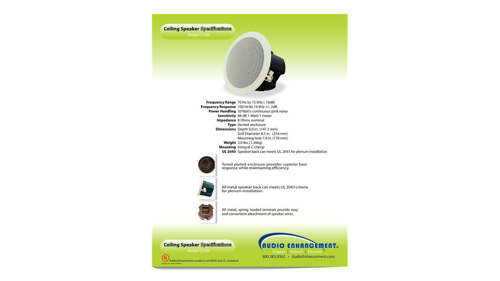 AUDIO ENHANCEMENT CS-09